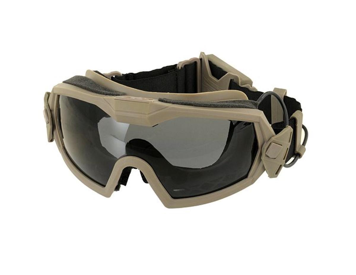 FMA Goggle Mod.2 with Anti-Fog-Fan Dark Earth